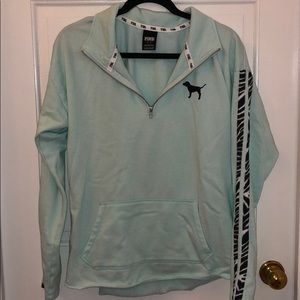 Teal PINK Halfzip